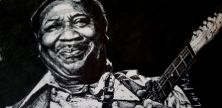 Muddy Waters(Pen and Ink on paper)