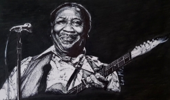Muddy Waters(Pen and Ink on paper)